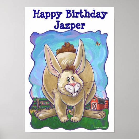 ウサギパーティーセンター ポスター (正面)