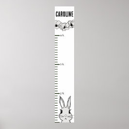 ウサギフローラ成長図 ポスター