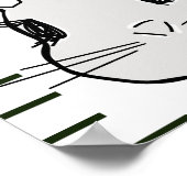 ウサギフローラ成長図 ポスター (角)