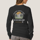 ウサギママ ライフ Tシャツ, ただひとつだけ ウサギシャツ,, Tシャツ (裏面)