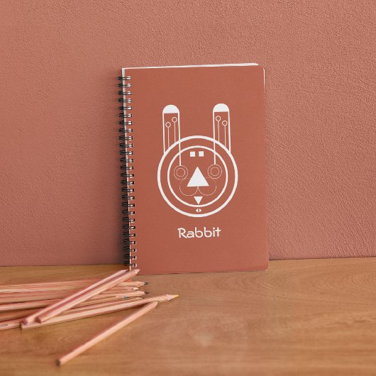 ウサギ中国の〔占星術の〕十二宮図 プランナー手帳