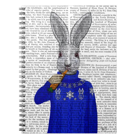 ウサギ入りセーター2 ノートブック (正面)