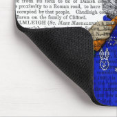 ウサギ入りセーター2 マウスパッド (コーナー)