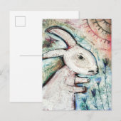 ウサギ初期の術 ポストカード (正面/裏面)