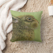 ウサギ動物アート装飾用クッション クッション (ブランケット)