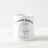 ウサギ啓発週間 コーヒーマグカップ (中央)