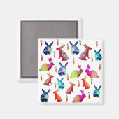 ウサギ天国 マグネット (正面/裏面)