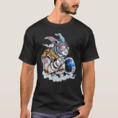 ウサギ宇宙飛行士 Tシャツ (正面)