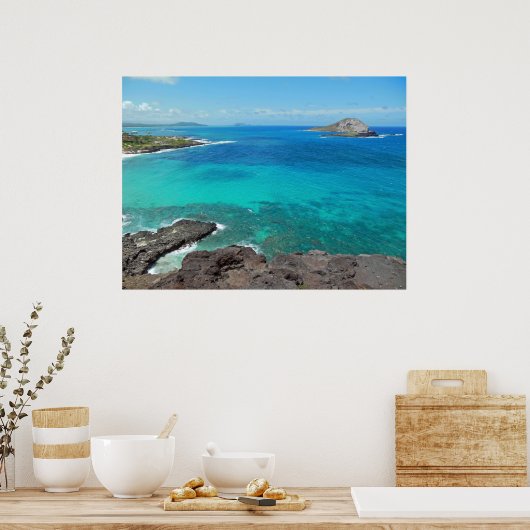 ウサギ島 ポスター (キッチン)