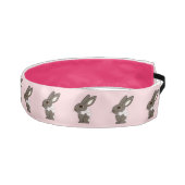 ウサギ広サテン弾性ヘッドバンド アスレチックヘッドバンド (右)