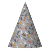 ウサギ復活祭バニー漫画 パーティーハット (左)