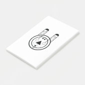 ウサギ徴候 ポストイット (アングル)