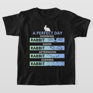 ウサギ愛好家のための完璧な日 – Bunny Tシャツ