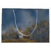 ウサギ抱き枕 ラージペーパーバッグ (裏面)