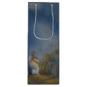 ウサギ抱き枕 ワインギフトバッグ (正面)