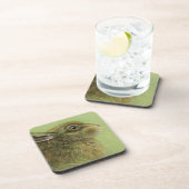 ウサギ放牧アートコ素晴らしースター6セットポートレート コースター (右側)