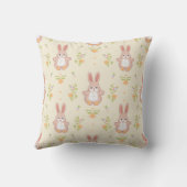 ウサギ模様クッション クッション (裏面)