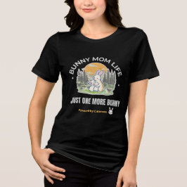 ウサギ母さんライフTシャツ うさぎ好きな人へ トライブレンドＴシャツ