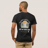ウサギ母さんライフTシャツ うさぎ好きな人へ Tシャツ (裏面フル)