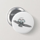 ????...ウサギ漫画ボタン 缶バッジ (正面&裏面)