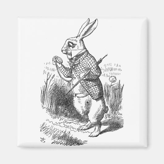 ウサギ磁石 マグネット (正面)