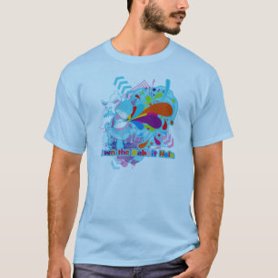 ウサギ穴の下 Tシャツ