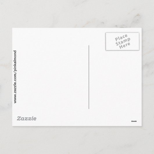 ウサギ絵画のイースターエッグヴィンテージ シーズンポストカード (裏面)