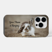 ウサギ耳iPhone / iPadケース iPhoneケース (裏面横)
