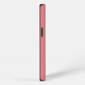 ウサギ花と鳥のパーソナライズされたデザイン iPhoneケース (右側面)