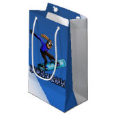 ウサギ誕生日 スモールペーパーバッグ (正面アングル)