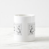 ウサギ遊 コーヒーマグカップ (中央)