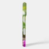 ウサギ食べのピンクのペチュニアの花 Case-Mate iPhoneケース (裏面 / 右)