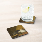 ウサギ食べ物ズアートコースター コースター (右側)