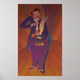 ウサギ魔法 ポスター