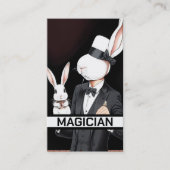 ウサギ魔術師 名刺 (正面)
