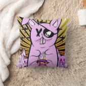 ウサギ2012年 クッション (ブランケット)