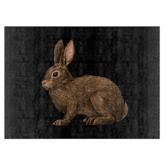 ウサギ2 カッティングボード (正面)