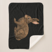 ウサギ2 シェルパブランケット (正面)
