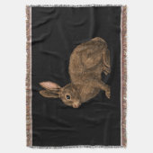 ウサギ2 スローブランケット (正面縦)