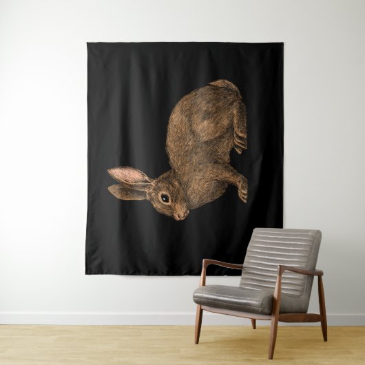 ウサギ2 タペストリー (インサイチュ)