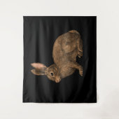 ウサギ2 タペストリー (正面)