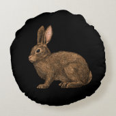 ウサギ2 ラウンドクッション (裏面)