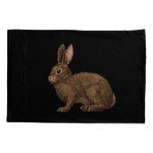 ウサギ2 枕カバー (裏面)