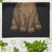 ウサギ3 キッチンタオル (折り畳み)