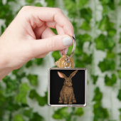 ウサギ3 キーホルダー (手)