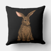 ウサギ3 クッション (裏面)