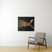 ウサギ3 タペストリー (インサイチュ(横))