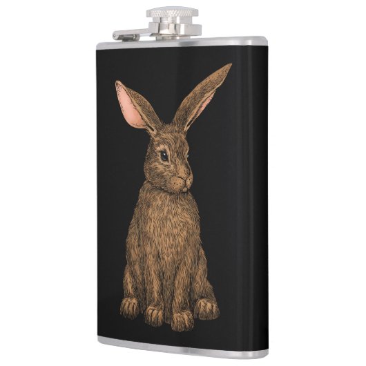 ウサギ3 フラスク (左)