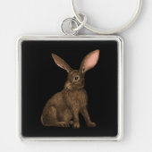ウサギ4 キーホルダー (正面)
