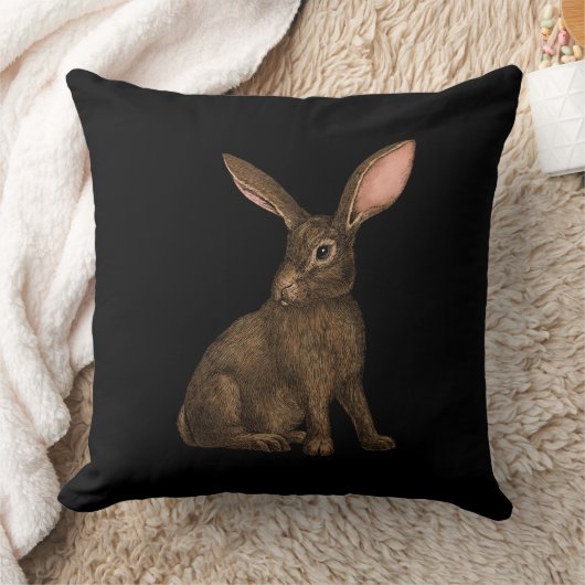 ウサギ4 クッション (ブランケット)